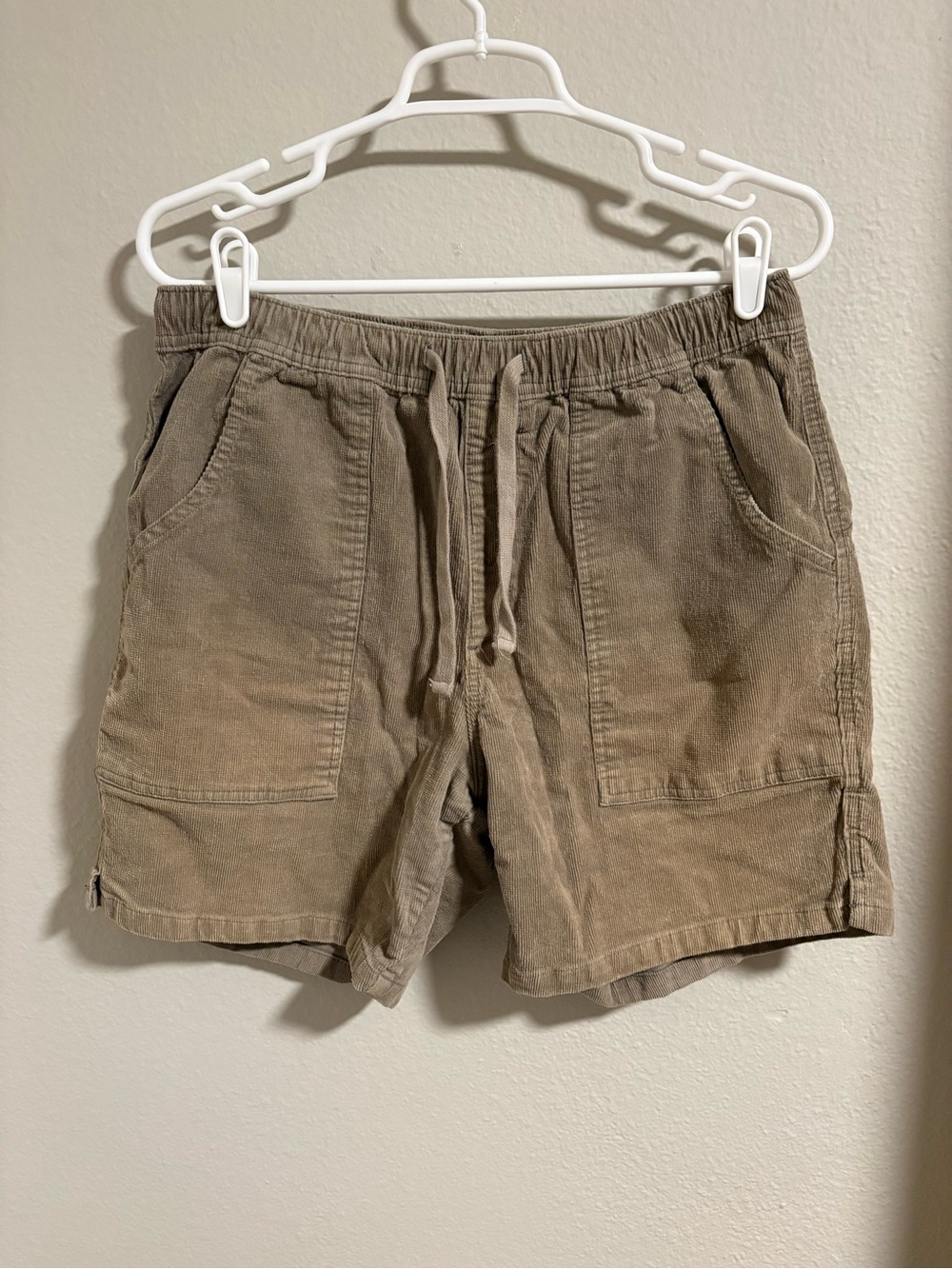 Katin Men's Drawstring Corduroy Shorts - Tan